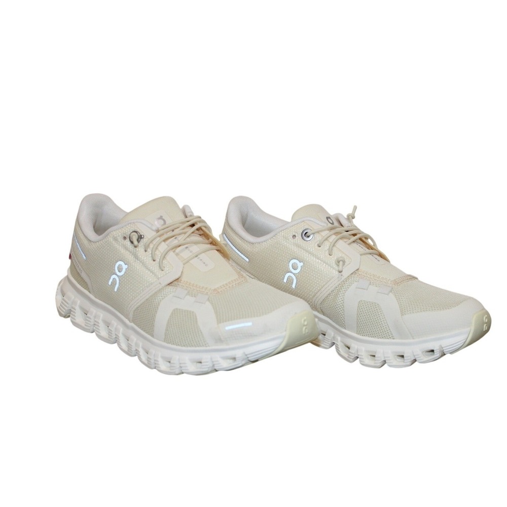 On Cloud 6 Castor Ivory Running Shoes Women 5 Ivory New in Box